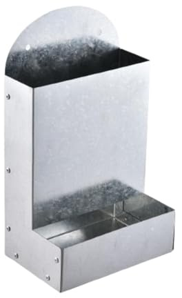 ZGUZMCMK Hühnerfutterautomat für Bauernhof, Garten Und Stall für Nutztiere Wie Enten, Hühner Und Hennen