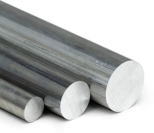 Aluminium Rund Durchmesser Ø 180mm | Länge = 75mm (7,5cm) Rundstab zum Drehen, Fräsen, Bohren, Sägen