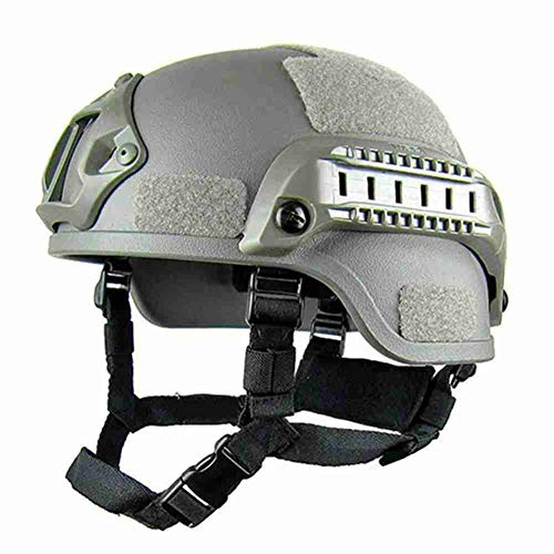 Casco Militar ACH Mich 2000 Army Tactical Paintball Wargame Cascos ABS Plástico Protector de Cabeza