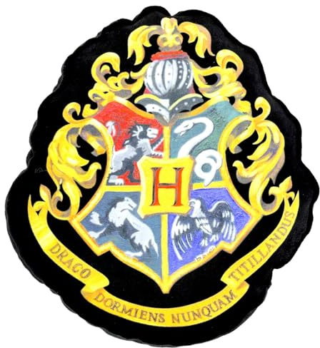 Harry Potter - Kissen „Hogwarts Shaped Dekokissen geformt Wappen