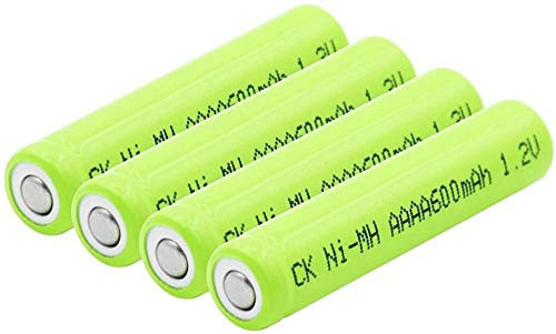 Baterías Recargables Ni-Mh AAAA 600Mah Am6 Lr61 1.2V para Surface Pen Watch Led Linterna Mini Fan -4Pcs