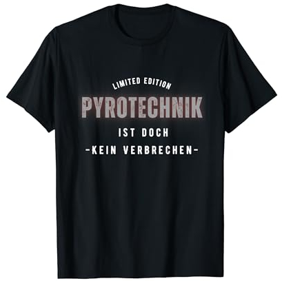 Pyrotechnik ist doch kein Verbrechen | Deutsches Meme T-Shirt