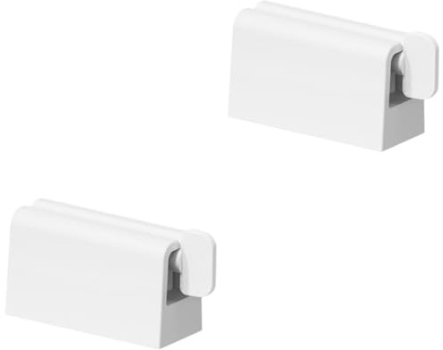 minkissy 2 Stück Zahnpasta Quetscher Zahnpasta Extruder Mehrzweck Zahnpasta Spender Zahnpasta Quetschwerkzeug Tubenquetschrohr Rollenpresse Zahnpasta Clip Quetscher
