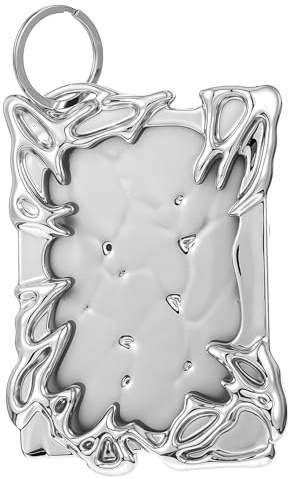 JIYIN Fotokorthållare, plast oregelbunden ram Kpop Fotokorthållare Kpop Keychain ID-korthållare Badge hållare Y2K fotokortshållare