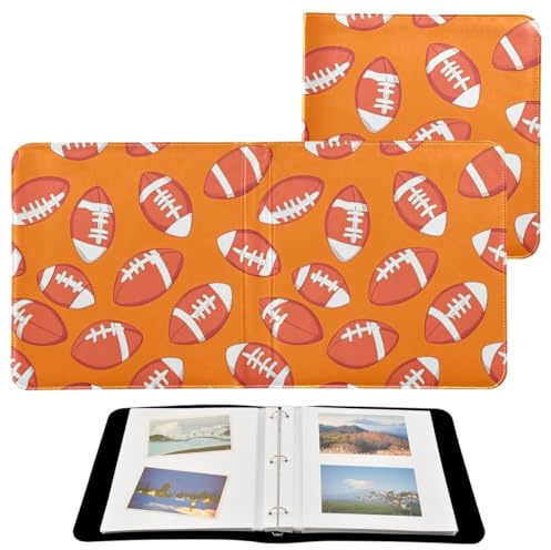 JUMBEAR Grande album fotografico autoadesivo con 20 pagine, album fai da te, per matrimoni, famiglia, bambini, vacanze, football americano