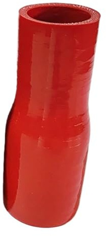 Líneas y mangueras de presión Manguito Turbo Manguera de silicona universal, junta reductora recta, manguera flexible de silicona para admisión de aire, intercooler de alta presión,.(ID16 to 25mm)