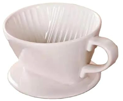 1 st. Häll över kaffebryggare, icke-Pour-Over-kaffedroppar, enkel manuell bryggmaskin, enkel kopp porslin tillbehör för långsam bryggning pour over kaffebryggare