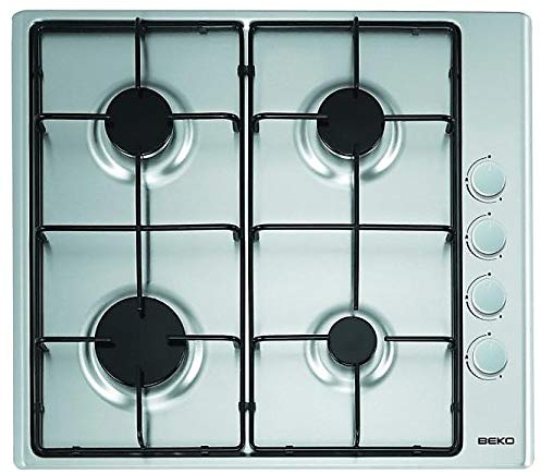 Beko - Piano Cottura a Gas HIZG 64120 SX Finitura Acciaio Inox da 60cm