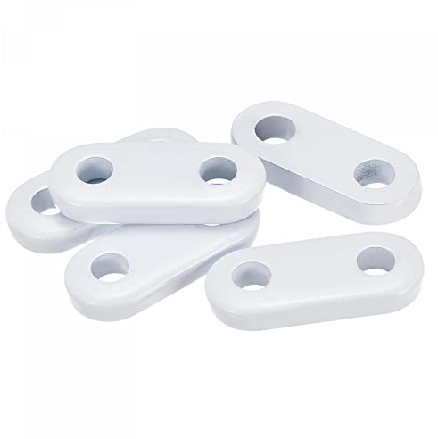 uxcell Curtain Weights (20g), Drapery Iron Weight for Bathroom Home Curtains Tablecloth Flags, White, 20Pcs
