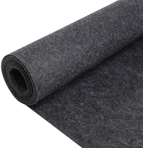45x78Car Carpet Stain Resistant Carpet Liner Tear Resistance Covering Renovate for Truck Auto RV Boat Marine 2mm (Gray, 45inchx78inch)