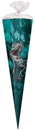 Herlitz Schultüte/Zuckertüte / 85cm / eckig/Dinosaurier T-Rex