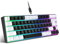 Compact USB Wired 68-Key RGB Backlit Gaming Keyboard - Detachable, Ergonomic Design for PC & Computer (White/Black)