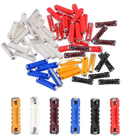 Fusibili Per Auto, Kit Fusibili Siluro Per Auto, Fusibili Per Siluri Per Auto, Fusibili Per Automobili Assortiti, 60 Pezzi Fusibili Continental Per Auto,Fusibili Lamellari Per Automobili Assortiti