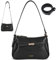 BITUOR Handtasche Damen Klein, Damen-Schultertaschen Elegant Y2K Shoulder Bag for Women PU Leder, Kleine UmhängetascheDamen mit verlängertem Schultergurt für Dating Reisen Party - Schönes Geschenk