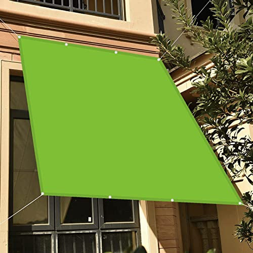 Shade SailsSun Shade Segel Baldachin 4.5x9m Rechteck Sonnenschutz Wasserabweisend Wasserdicht Sonnensegel mit Seil mit Gratis Seil für Garten Strand Terrasse, Grün