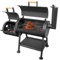 Hornos BBQ | Horno Carbón Barbacoa | Parrilla Pequeña de Sobremesa para Carne Verduras Muslos de Pollo Autocaravana Viaje Fiestas Tailgate