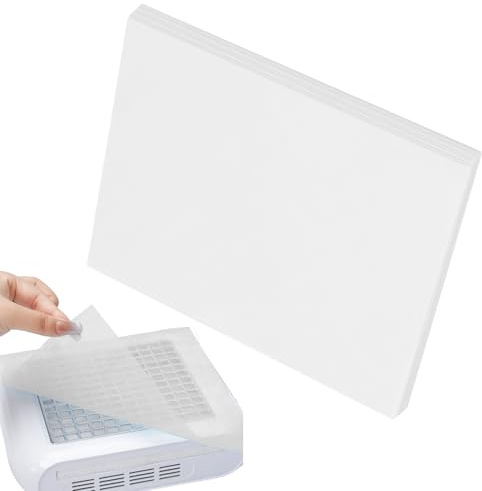 Filtre de Collecteur de Poussière pour Ongles | 100 Pièces Collecteur de Poussière pour Technicien Ongulaire | Accessoires En Maille De Papier Pour Salon À Domicile Formation Et Femmes