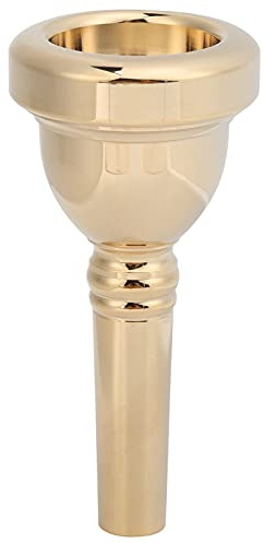 Yctze Trombone à Embout en Corne en Cuivre Durable de 1/2 Po – Accessoire pour Instrument de Musique de Haute qualité avec Résistance à la Corrosion, adapté à la Plupart des Modèles de Trombone,