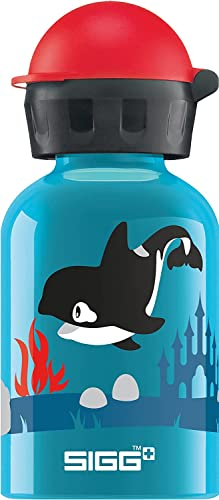 Sigg Orca Family Borraccia Bambini 0.3 L, Borraccia Alluminio con Chiusura Ermetica e Priva di Sostanze Nocive, Borraccia Bimbi Super Leggera in Alluminio