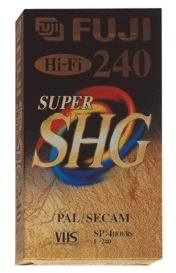 Fuji VHS DC-SHG E-240 Video-Kassette
