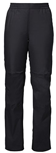 VAUDE Regenhose Damen Drop Pants II, wasserdichte Outdoorhose für Fahrrad, leichte Überhose, atmungsaktive Fahrradhose, schnell überziehbar