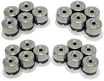 Wheel Lug Bolt Cap Set of 5pcs/20pcs for VW 7L6601173A (20pcs Set)