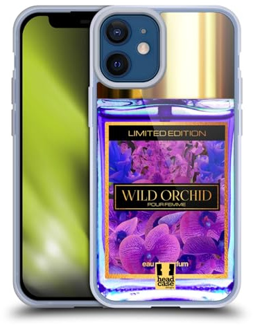 Head Case Designs Orchidea Selvaggia Collezione Profumi Custodia in Gel [Protezione di Grado Militare] Compatibile con Apple iPhone 12 Mini E Compatibile con MagSafe