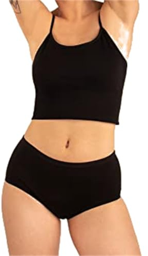 Cool Period Culotte Bio Menstruelle Ultra Absorbante Coton Bio, Incontinence Fuite Urinaire légère Femme, sous-Vêtements de Protection Urinaire, Règles Lavables, Marque Française, Sac étanche Offert