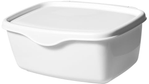 PRETYZOOM Boîte De Tissu Humide avec Couvercle Boîte Mouchoirs Bébé De Rangement pour Lingettes Humides Lot De 2 7.09X5.24X5.91 Pouces pour Maison Bureau Salle De Bain