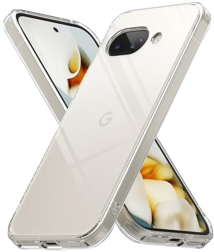 Ringke Fusion Compatibile con Cover Pixel 9a, Calza Perfetta, Custodia Trasparente e Antiurto Robusta con Ottima Grip - Clear