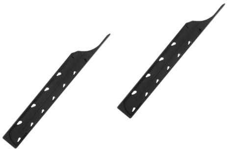 DECHOUS 2pcs Hinge Finger Hooks for Hanging Protectors Paring Guard Sheaths Ninja Horizontal Carry Boning Black Pp