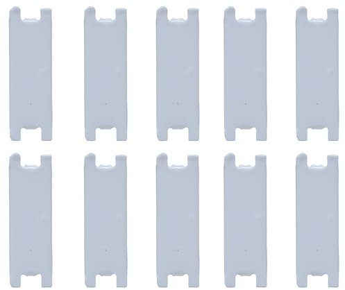 Metal Consumer Unit Blanks, White, Steel, Universal Fit, Single Module (10)