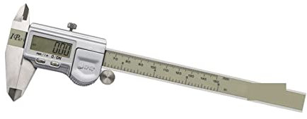 ZKLGS Calibre Digital, 0.01 mm 150 mm IP67 Impermeable Alta precisión Digital Vernier Caliper Calibrador electrónico Acero Inoxidable Herramientas de medición