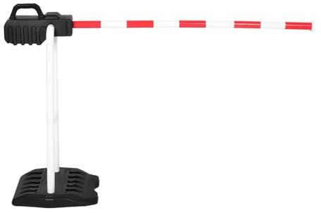 Milisten Barrière De Parking Jouet Garçon Fille Plastique Sécurisé Tige Levante Interactive Rôle-Play Outil Miniature Imitation Barrière Routière pour Garçons Et Filles
