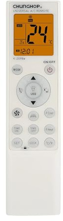 1 telecomando universale for condizionatore d'aria con luce LED K-209