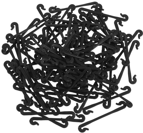 Supvox 100 Stück Teiliges Pflanzenset mit Robusten Kunststoff Clips für Reben Obstbaumstütze Vielseitige Pflanzenbindeclips zur Sicheren Rankhilfe für Weinreben Äste und Kletterpflanzen