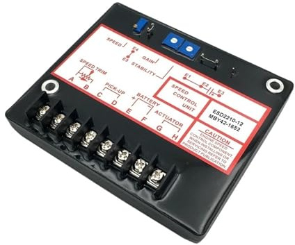 ESD2210 motor elektronisk styrväxel hastighetskontroll enhetsgeneratorset tillbehör 12 V 24 V 1 st (ESD2210-12V)