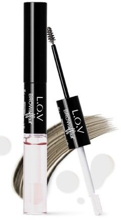 L.O.V BROWaffair Grooming Eyebrow Gel & Oil Nr. 120 Powerful Ebony Inhalt: 8,5ml Ebebrow Gel Augenbrauengel