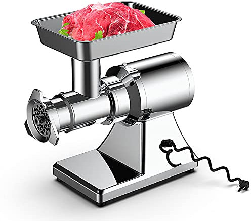 Hachoir Viande éLectrique Professionnel Inox,Hacheur éLectrique,Saucisse Maker Commercial,950W