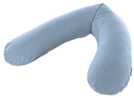 Das Original Theraline Stillkissen Polyesterlfaser Melange blau-grau Bamboo