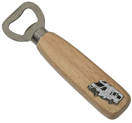 Campervan Wooden Handled Bottle Opener Beer Soda Opener Free Engraving 559
