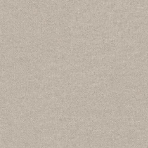 A.S. Création Natural Living 386662 - Carta da parati in tessuto non tessuto, tinta unita, 10,05 x 0,53 m, made in Germany