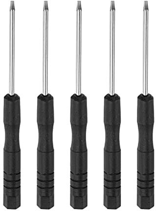 sourcing map 5Stk. Mini Torx Schraubendreher, T5-Sternkopf für Uhren Brillen Elektronik Reparatur