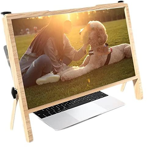 Laptop HD Amplifier Computer Screen Magnifier,22 Laptop Magnifier,Laptop Screen Magnifier Protector Holder,Laptop Screen Magnifier Newest Version,3D Anti Blue Light Laptop Screen Protector Holder ( C