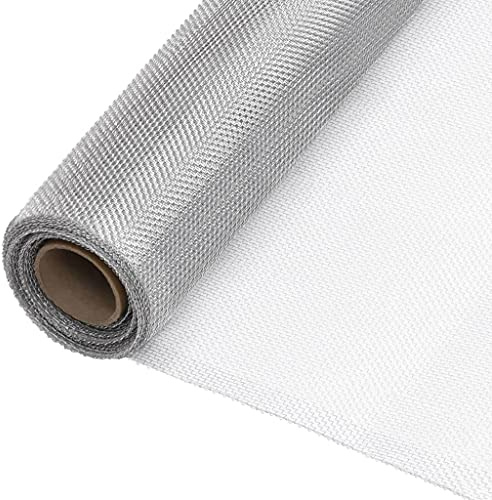 vidaXL Écran en Treillis Aluminium 80x500 cm Argenté