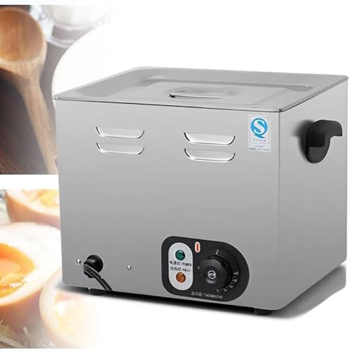 Commercial Egg Boiler Cooker, 60Pcs Large Capacity Egg Boiler, Hot Spring Egg Cooker with Timer, 75 Degree Constant Temperature Egg Steamer for Rapid Soft, Medium, Poached, Hard Boiled Eggs