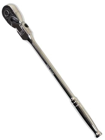 US PRO Flexi-Head Ratchet 3/8 Drive Quick Release 72 Teeth Flexible Straight Handle