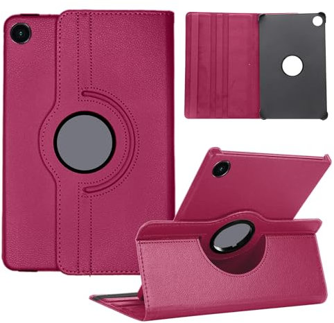Heremore Custodia Cover Compatibile con Samsung Galaxy Tab A9+ 11 SM-X210/X215, 360 Rotating Stand Case Premium Pelle Sottile e leggera