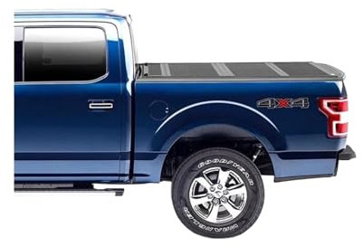 Harte dreifach gefaltete Laderaumabdeckung aus Aluminium, kompatibel mit Great Wall GWM POER 2015–2022 Pickup-Truck-Abdeckung, kompatibel mit Ranger T5 T6