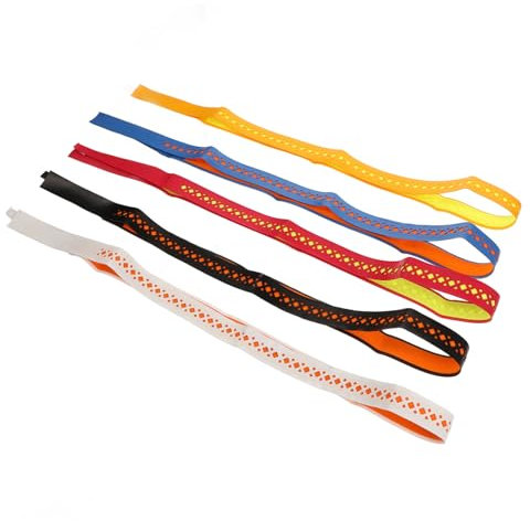 Happyyami 5stücke Griffband Für Badminton Und Tennisschläger rutschfest Und Feuchtigkeitsabsorbierend Elastisch Mit Atmungsaktivität Für Sportgeräte Und Angelruten